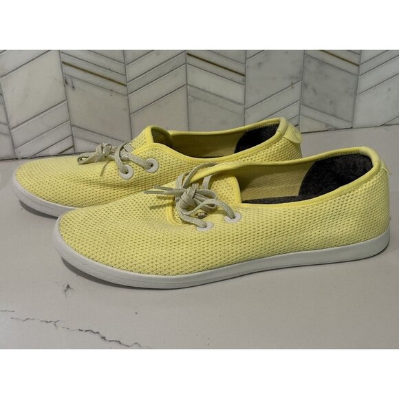 New Allbirds Tree Skipper TS Lace Up Boat Shoes Kauri Zin Tree Mens Sz 14 Yellow - Picture 4 of 7